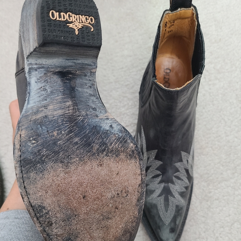 Old gringo black booties - Picture 3 of 4